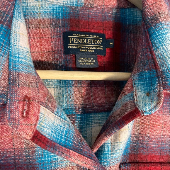 Pendleton plaid button-down shirt - Picture 4 of 4